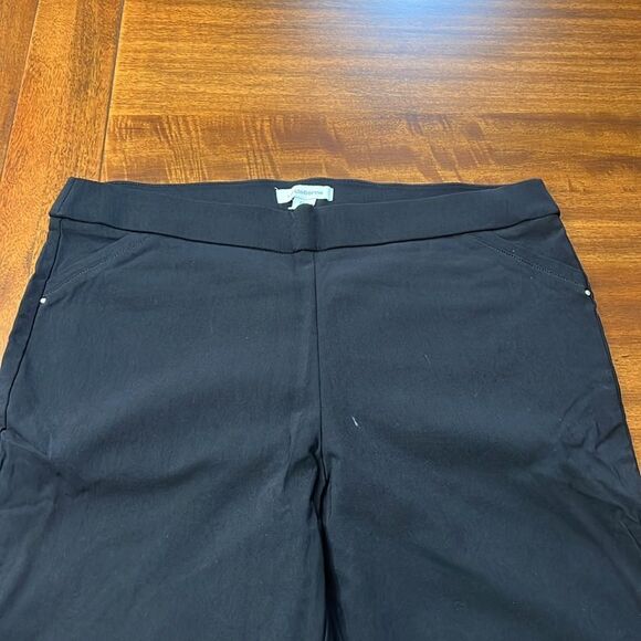 Liz Claiborne April Cropped Pull On Pants Size 14 - Picture 3 of 7